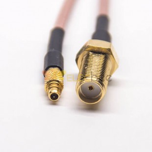 Cable de extensión SMA Straight Hembra a MMCX Cable macho recto con RG316