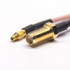 SMA Extention Cable Straight Female to MMCX Straight Male Cable with RG316 1m