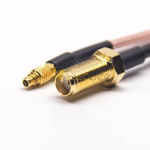 SMA Extention Cable Straight Female to MMCX Straight Male Cable with RG316
