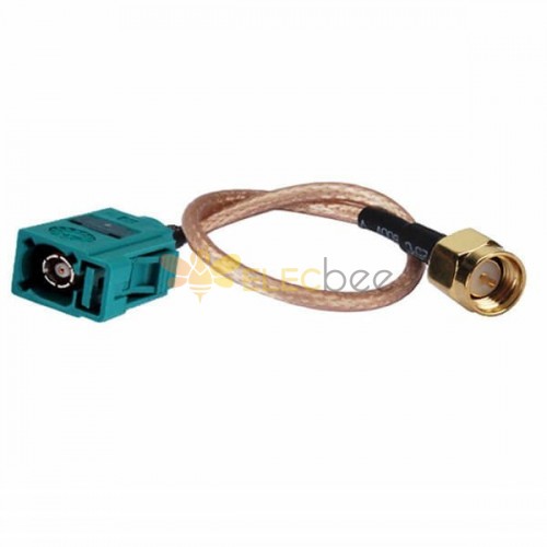 SMA GPS Cable de extensión Montaje Fakra Z hembra a sMA adaptador macho RG316 Cable de cola de cerdo
