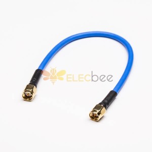 SMA Male Coaxial Cable Straight to SMA Male 180 Degree