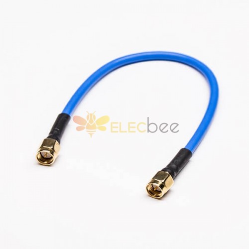 SMA Male Coaxial Cable Straight to SMA Male 180 Degree