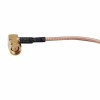 20pcs SMA macho para fêmea cabo de extensão cabo coaxial RG316 30CM para antena sem fio