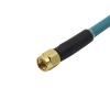 SMA Male to Male 6GHZ Low VSWR RG223 Flexible Cable Assembly 0.5m