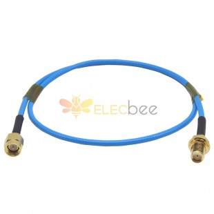 SMA Male to SMA Female 18GHZ Low VSWR SS405 Stable RF Cable Assembly