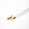 用於 RG405 電纜的 SMA 射頻電纜組件同軸直角公對直
