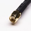 SMA RF Cable Assembly Male to SMA Female Straight with RG6