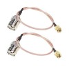 SMA SO239 Cable RG316 15CM with SMA Male to UHF Female 2pcs