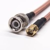 SMA to BNC Cable SMA Male Straight to BNC Male Straight with RG142