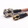 SMA to BNC Cable SMA Male Straight to BNC Male Straight with RG142
