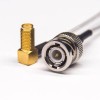 SMA to BNC Cables BNC Straight Male to SMA Right Angled Female Coaxial Cable with RG316 10cm