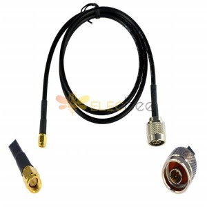 20 шт. SMA-N кабель LMR195 в сборе 1 м для 3G 4G LTE RF радио к антенне или грозовому разряднику