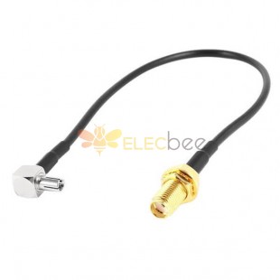 SMA to TS9 Cable Assembly RG174 Pigtail Coaxial Cable for Antenna 15CM