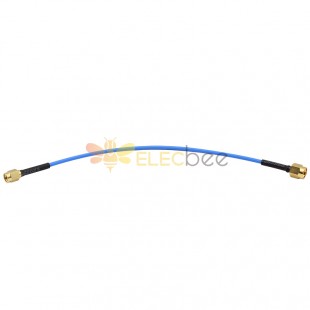 SSMA Male to SMA Male RF Coaxial Cable 086 Semi Flexible Cable Assembly