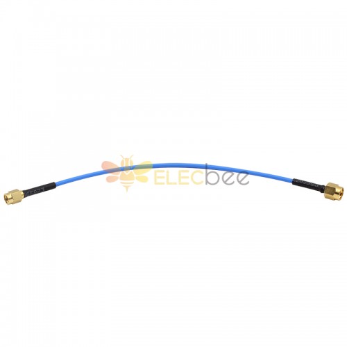 SSMA Male to SMA Male RF Coaxial Cable 086 Semi Flexible Cable Assembly