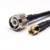 TNC Connector Male Plug Straight to SMA Male RP Straight with RG223 RG58