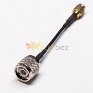 20pcs TNC Connector Male Straight to SMA Male Cable Assembly