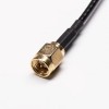 20 piezas conector TNC macho recto a SMA macho conjunto de Cable