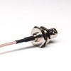 Conector de cable BNC impermeable hembra recta a smb ángulo macho con RG316