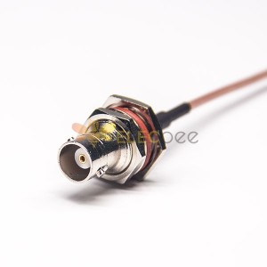 BNC to SMB Cable,BNC Straight Female Waterproof to SMB Straight Female Coaxial with RG316