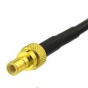Fakra Cable Assemblies Fakra H Female to SMB Socket RF Cable RG174 15cm pour Radio Antenna