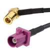 Fakra to SMB Adapter Cable Fakra H Male to SMB Male Coaxial Cable RG174 for Radio Antenna
