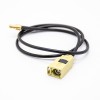 Fakra to SMB Cable Female Fakra K to SMB Female Antenna Extension Cable RG174 for Coax Radio