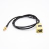 20pcs Fakra to SMB Cable Female Fakra K to SMB Female Antenna Extension Cable RG174 for Coax Radio
