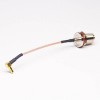 RF Cable RG316 with UHF SO239 to SMB Female 10CM