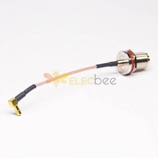 RF Cable RG316 with UHF SO239 to SMB Female 10CM