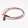 RF Cable Types BNC Female to Straight SMB Female Cable Assembly 50cm