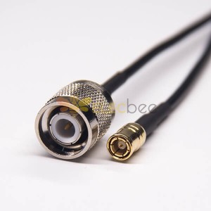 RF Coaxial Cable Assembly TNC Male Straight to SMB Male Straight RG174 Cable