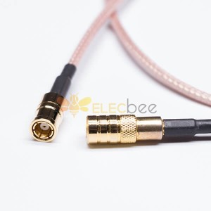 SMB Câble masculin Coaxial Directement à SMB Solder avec câble brun RG316