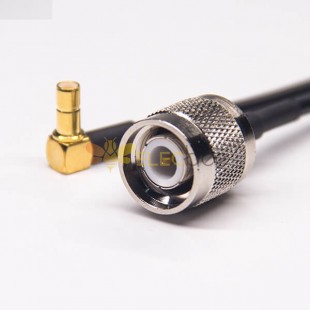10CM TNC to SMB Right Angle Female for RG174 Cable