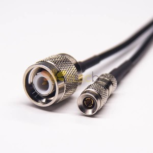 Conector de cable macho a macho TNC a 1.02.3 Recto para cable RG174