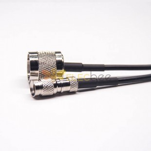 10CM Male to Male Cable Connector TNC to 1.02.3 Straight for RG174 Cable