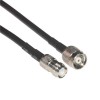 TNC Cable Assemblies RP-TNC Male to Female Coaxial Extension Cable RG58 10CM