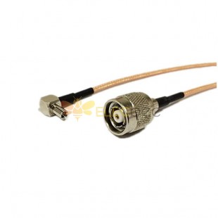 20шт TNC Типы разъемов RP Male to TS9 Male 3G Беспроводная антенна Удлинительный кабель RG316 15см