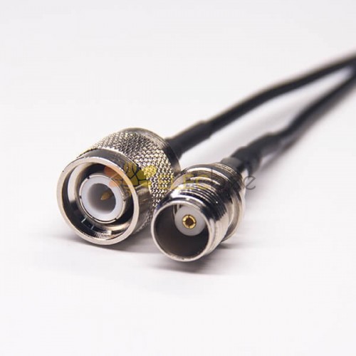 TNC Buchse Kabel zu TNC Straight Stecker für RG174 Kabel 10cm