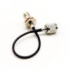 RP TNC Erkek- Dişi Bulkhead Adaptörü RF Koaksiyel Kablo RG174 15CM ile TNC Jumper Kablo