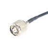 20pcs TNC Jumper Cable com RP TNC macho para fêmea adaptador de anteparo RF cabo coaxial RG174 15CM