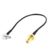 SMA Female to TS9 Male Right Angle 30cm Pigtail Cable RG174