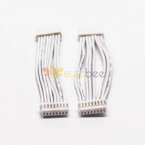 20pcs Connector SHR-08V-S to SHR-08V-S with Cable AWG28 10CM