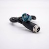 Extension Cable Straight HSD Z Type Female To GX12 Male 4 Pin Assembly Cable