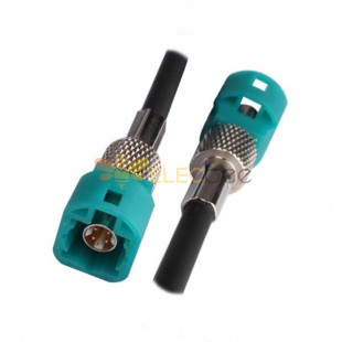 HSD Fakra Connector Male 4Pin Z Code Cable Assembly 1M