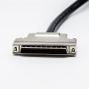 68 Pin SCSI Masculino para Feminino HPDB Straight Screw Locks Cabo 1 M