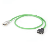 SCSI HPCN 14Pin Male To D-Sub 15Pin Female Connector With Siemens V90 Servo Motor Encoder Cable 1M