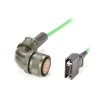 Ms3108A20-29S Straight Socket 17Pin To SCSI HPCN 20Pin Male Connector Straight With Mr-J2S Servo Encoder Cable 1.5M