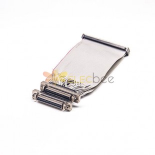 IDC-Steckverbinder Buchse 50 Pin zu HPCN Buchse 50 Pin Flachbandkabel 1 bis 2 20 CM
