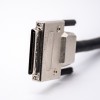 Câble overmolded métallique Shell VHDCI Mâle à Mâle 68pin fixe avec vis 0,2 M
